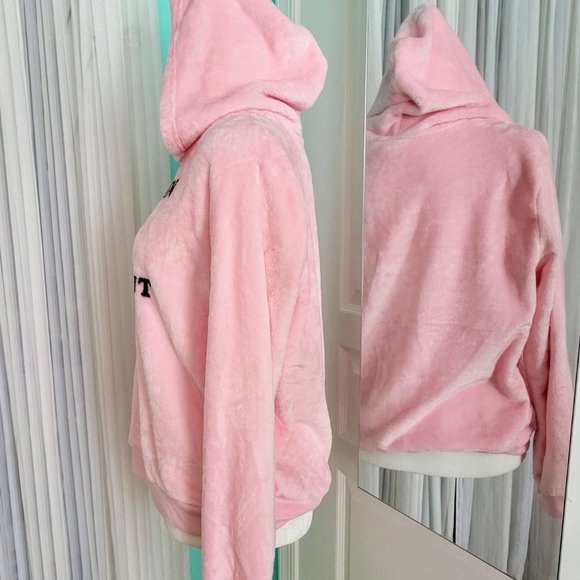 Love Tribe plush hoodie sz M - Picture 2 of 6